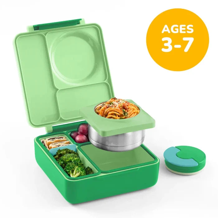 Omie Box Thermos Lunch Box For Kids Dual Insulation 3 Way Color (250ml)