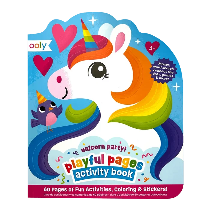 Ooly Playful Pages Activity Book + Stickers