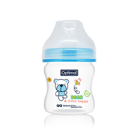 Optimal Extra Wide Neck Feeding Bottle (150ml)