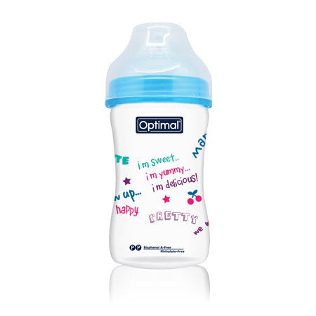 Optimal Extra Wide Neck Feeding Bottle (240ml)