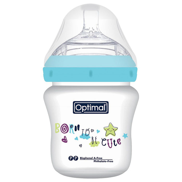 Optimal Mamilla Extra Wide Neck Feeding Bottle (210ml)