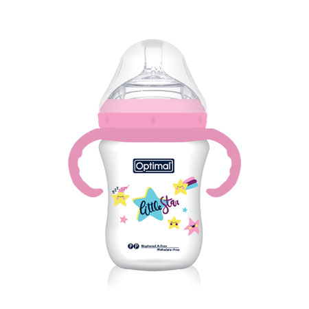 Optimal Mamilla Extra Wide Neck Feeding Bottle (300ml)