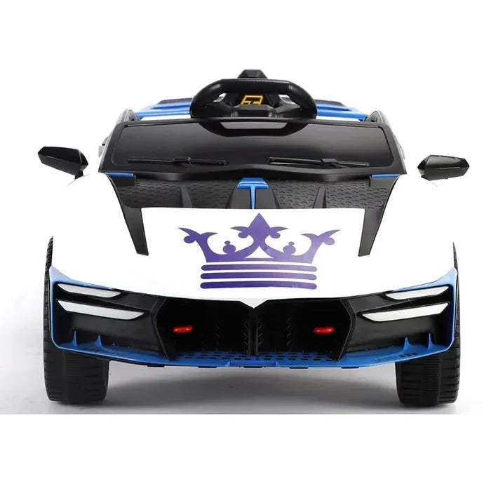 Orbic Kids Motor Electric Car With Remote Control (White)