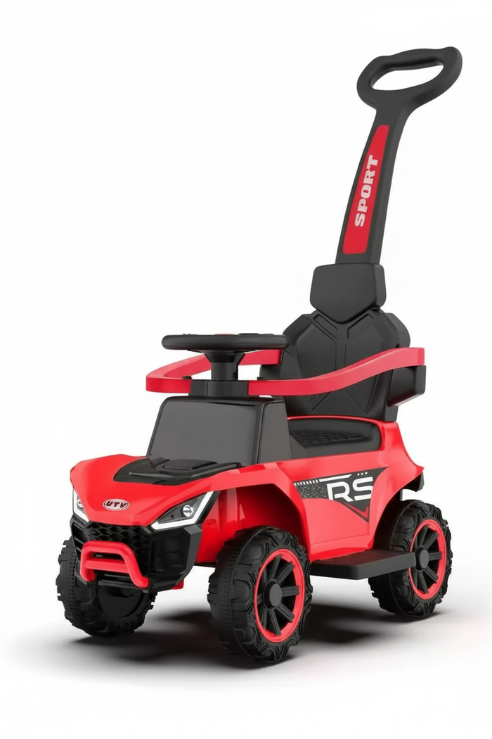 Orbic Kids Ride On Pushing Car With Light and Music (Red)