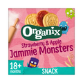 Organix Jammie Monsters Strawberry & Apple Biscuits (64g)