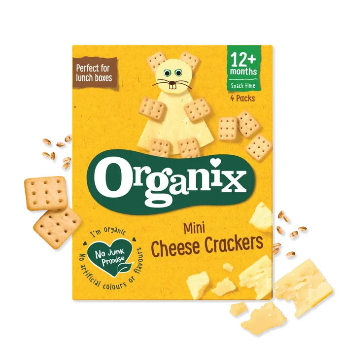 Organix Mini Cheese Crackers (80g)