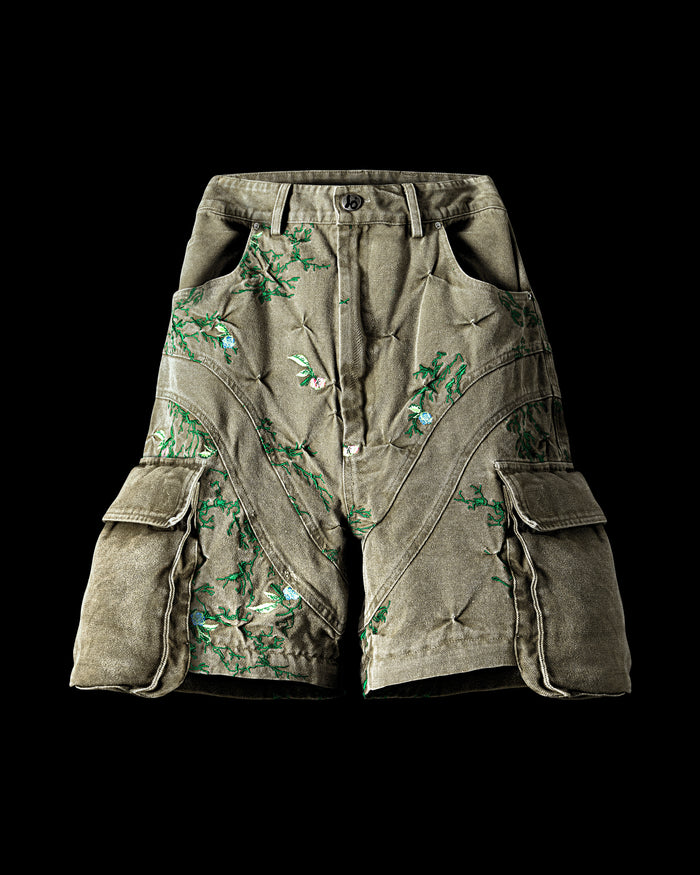 ‘OVERGROWTH’ CONVERTIBLE PANTS