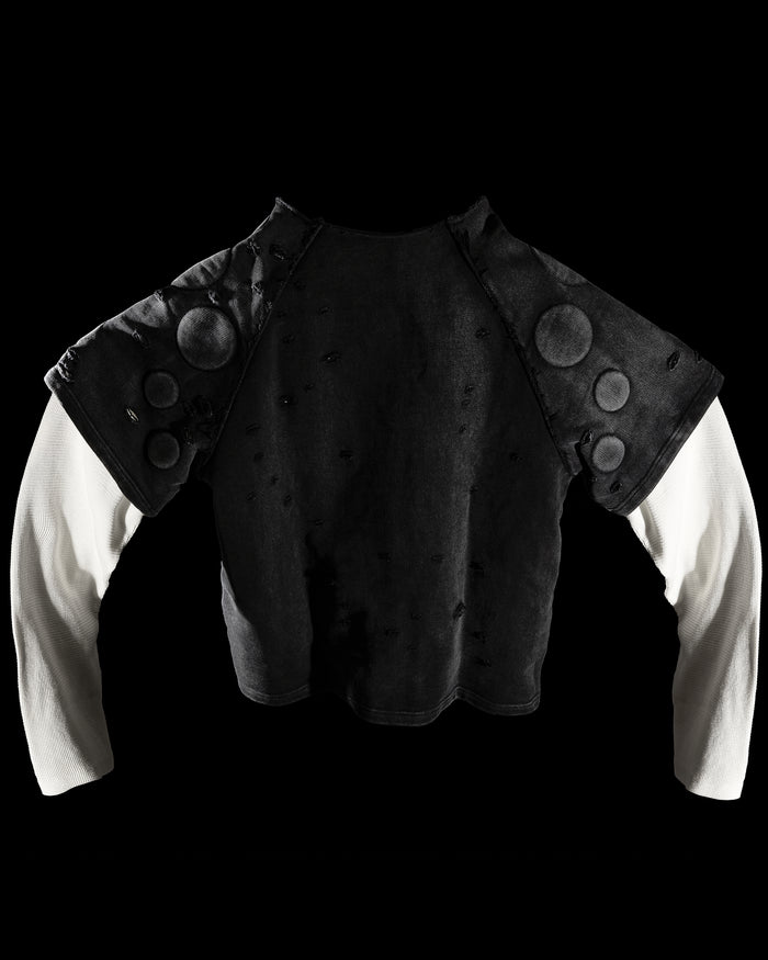 'OXYGEN' DOUBLE LAYERED THERMAL SWEATSHIRT