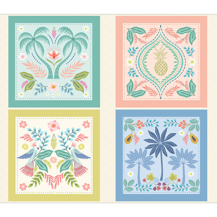 Paradise cushion panels