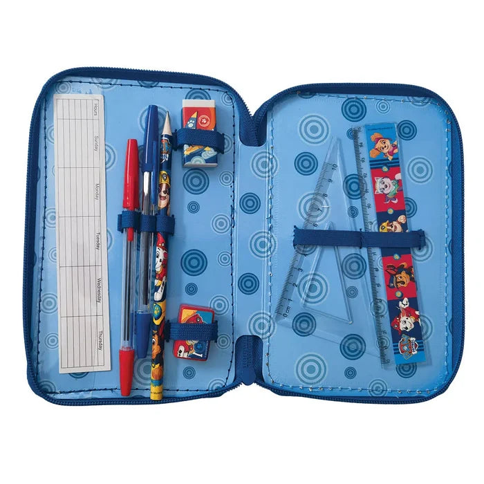 Paw Patrol 3 Zippers Pencil Case