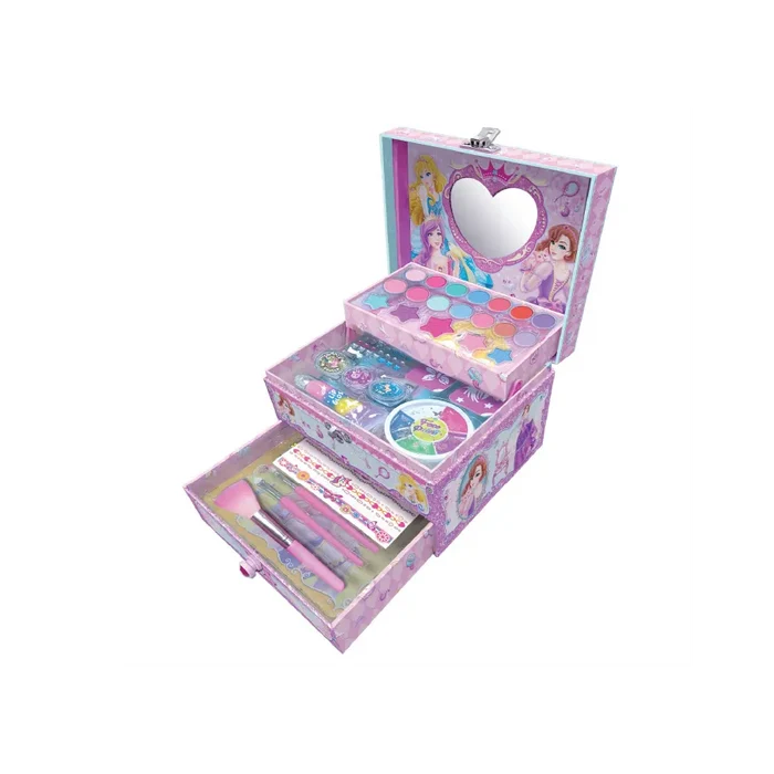 Pecoware 3 Layer Princess Cosmetic Set