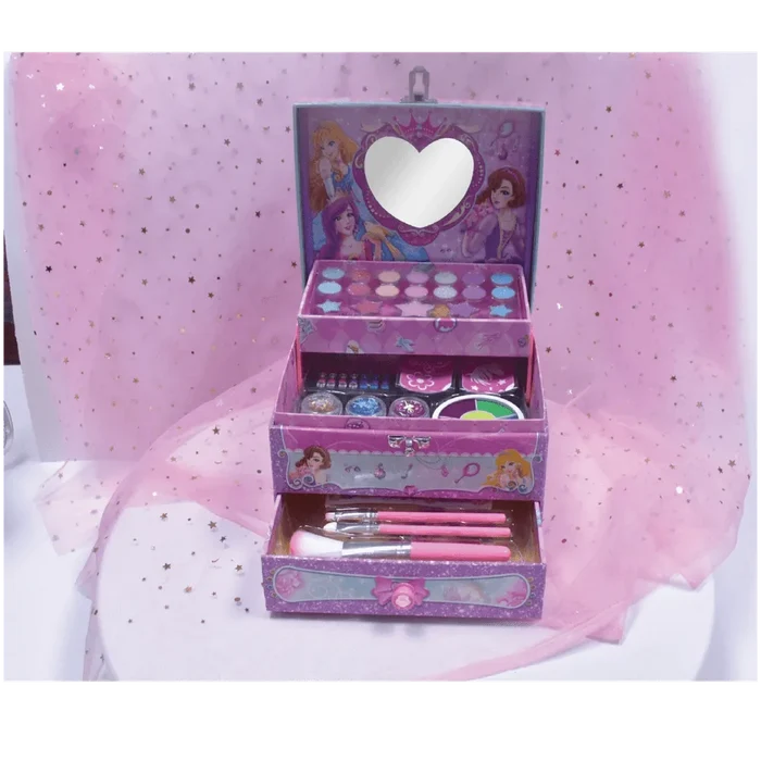 Pecoware 3 Layer Princess Cosmetic Set