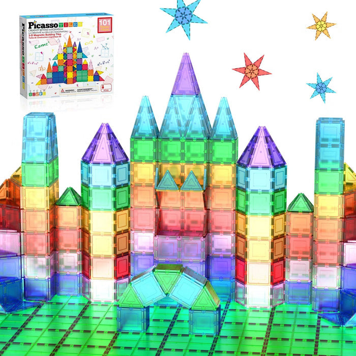 Picasso Magnetic 3d Blocks (101 Pcs)