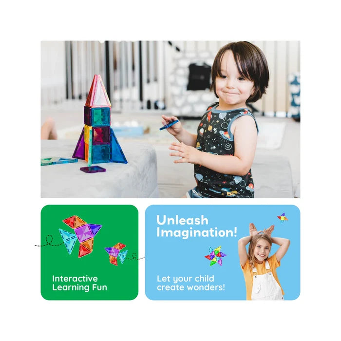 Picasso Tiles Magnetic Mini Diamnd Buildng (60 Pcs)