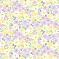 Primrose Prairie - White - Dear Spring by Lewis & Irene