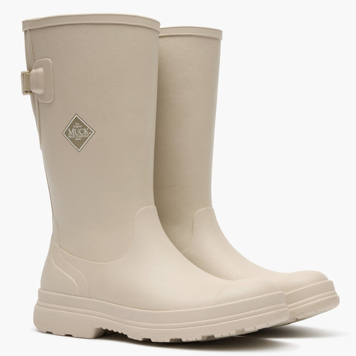 Rainscape Women's 12" Waterproof Rubber Boot in Sand MRS12W80 front profile