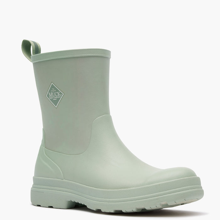 Rainscape Women's Short Rain Boot MRS08W31 Light green rain boot on a white background