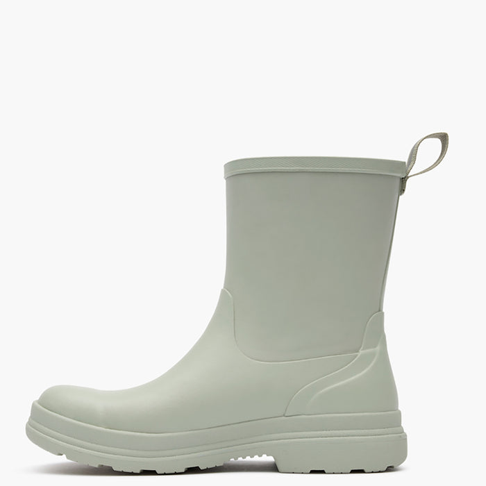 Rainscape Women's Short Rain Boot MRS08W31 Light green rain boot on a white background