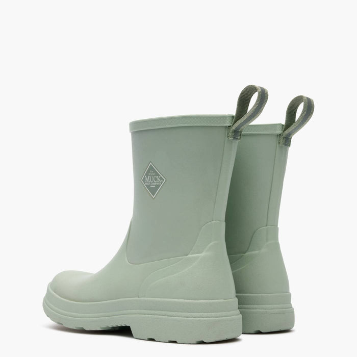 Rainscape Women's Short Rain Boot MRS08W31 Light green rain boot on a white background