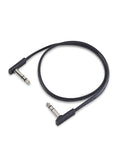 Cable plat TRS 60 cm - Noir