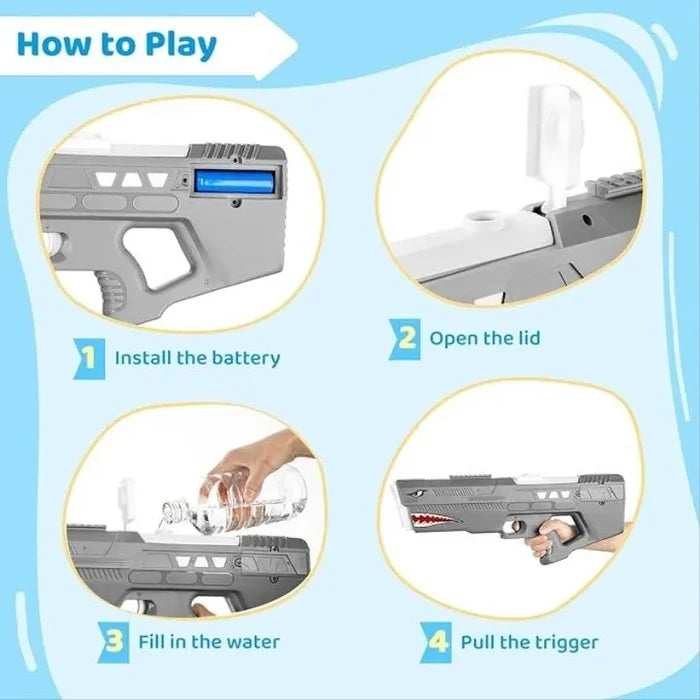 Sam Toys Shark Electric Water Gun