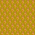 Sew Kind of Wonderful by Free Spirit - Floral Eyes - Olive