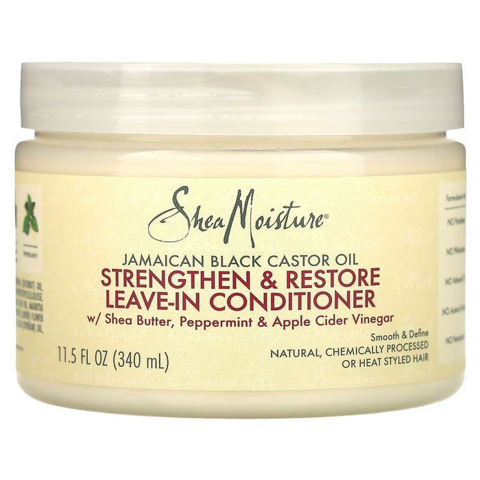 Shea Moisture Jaimaican Black Castore Oil  Leave in Conditioner (340ml)