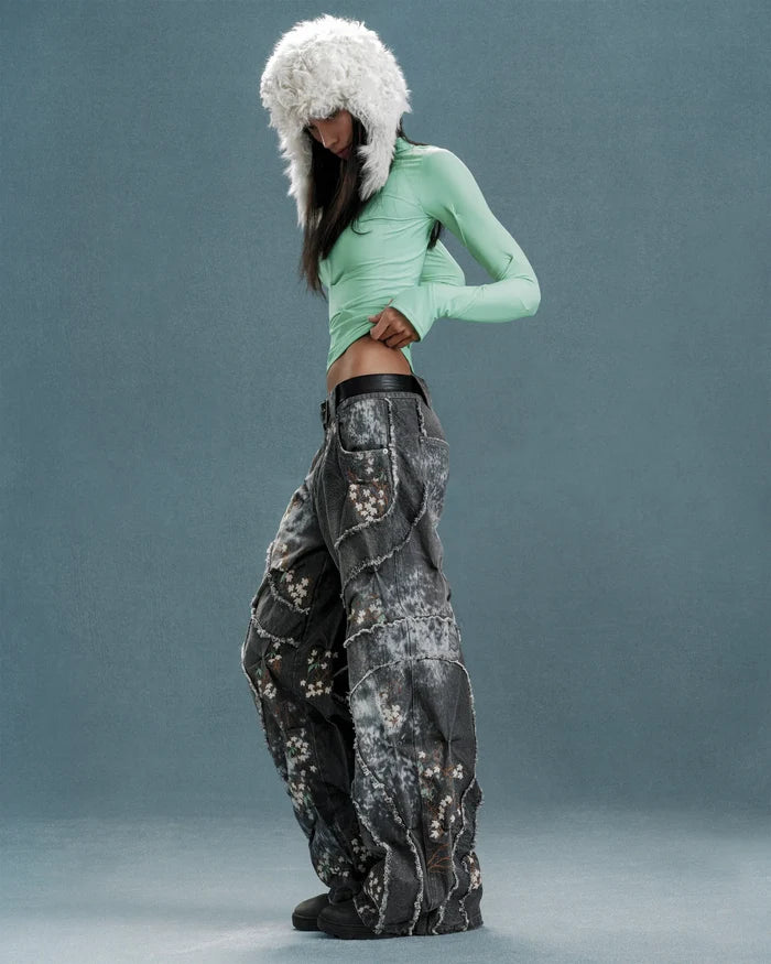 SIBERIAN ‘OVERGROWTH’ DENIM PANTS