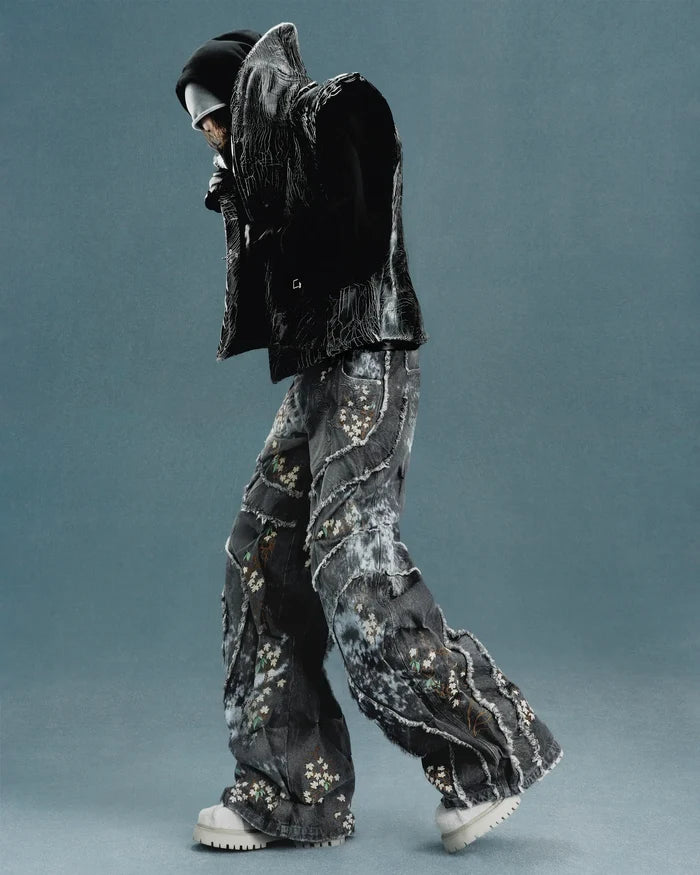 SIBERIAN ‘OVERGROWTH’ DENIM PANTS