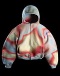 ‘SPCTRM’ ZIP-UP HOODIE