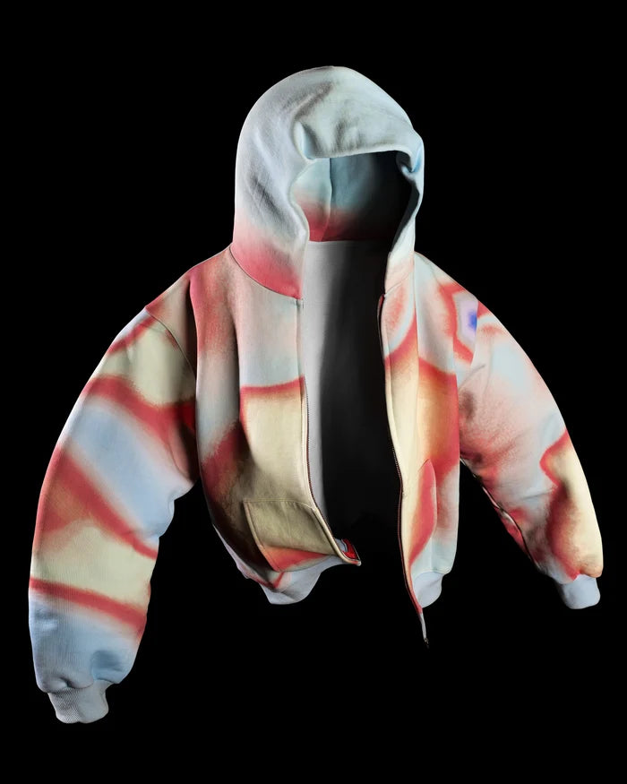 ‘SPCTRM’ ZIP-UP HOODIE