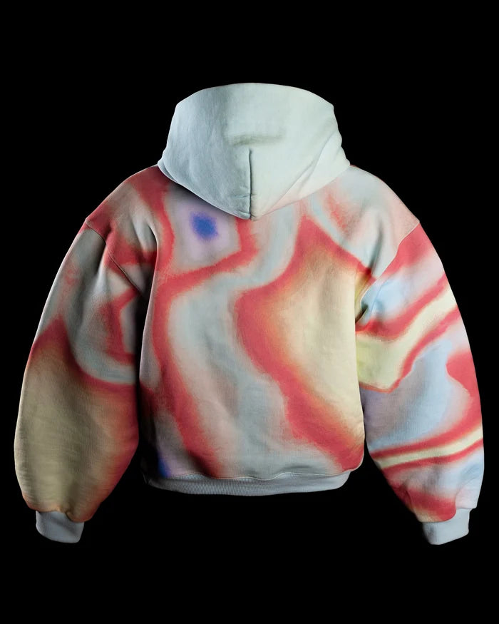 ‘SPCTRM’ ZIP-UP HOODIE
