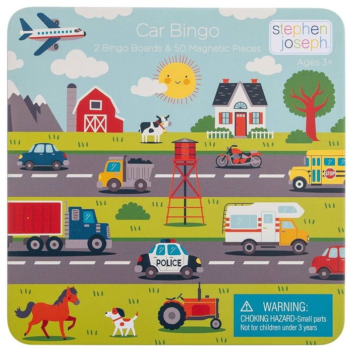 Stephen Joseph Road Trip Car Bingo Set Board Game