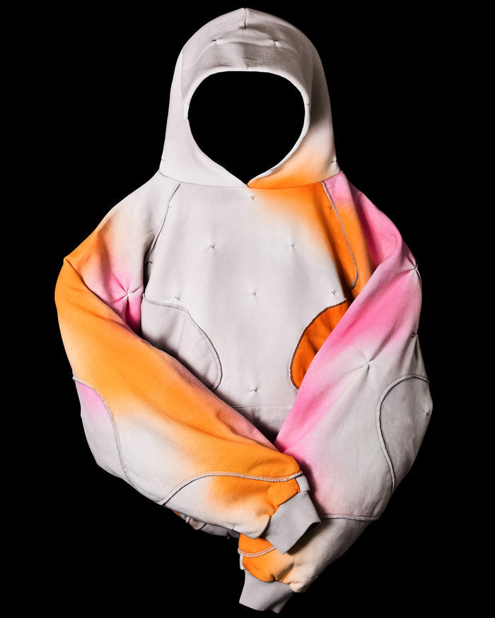 ‘SUNBURST’ HOODED SWEATSHIRT