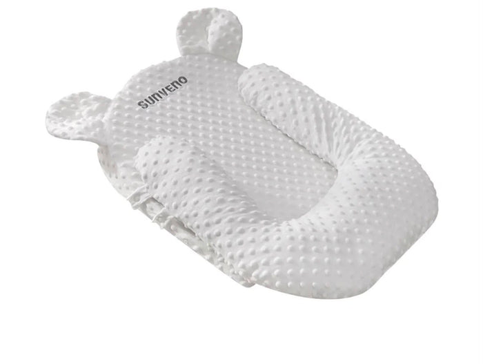 Sunveno Portable Baby Anti-Spill Milk U Shape Pillow with 10 Degree Slope Pad