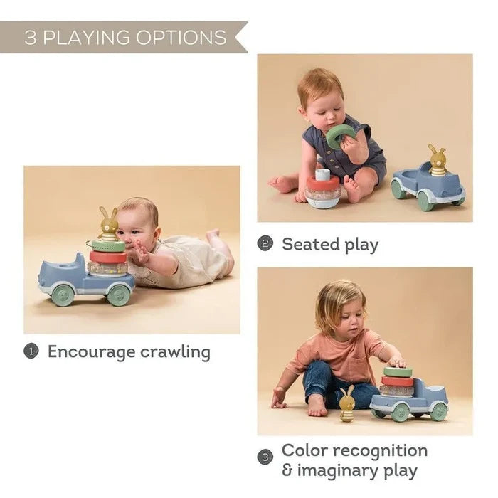 Taf Toys 2 In 1 Bunny Stacker Truck Toy