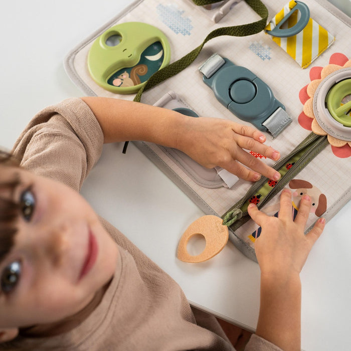 Taf Toys Easier Learning Snap'n Learn Activity Busy Board