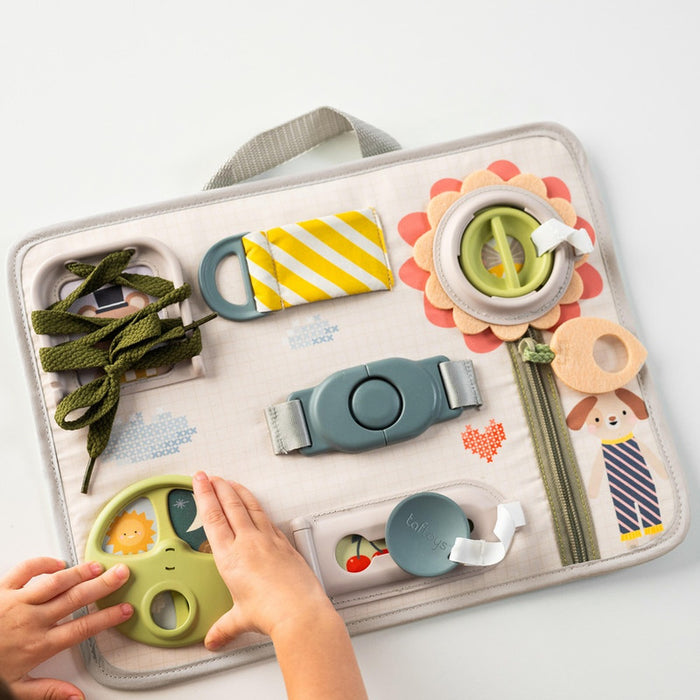 Taf Toys Easier Learning Snap'n Learn Activity Busy Board