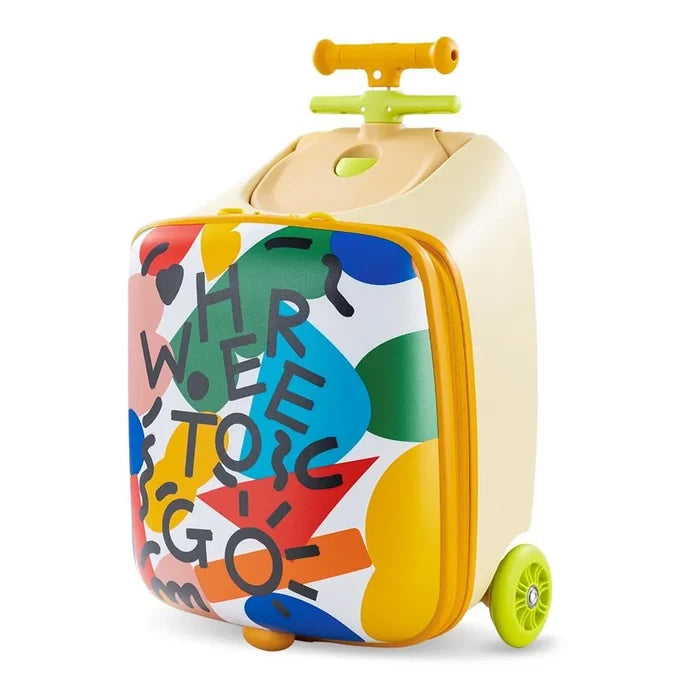 Teknum 3-In-1 Ride On Suitcase With Detachable Trolley