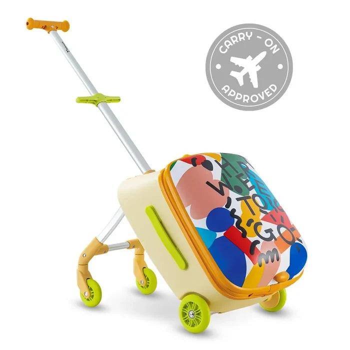 Teknum 3-In-1 Ride On Suitcase With Detachable Trolley