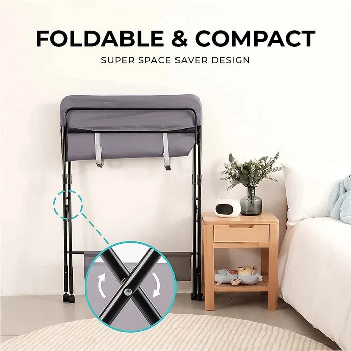 Teknum 4-In-1 Diaper Changing Table Organizer (Grey)