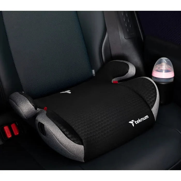 Teknum Car Seat Booster - Mars (Grey, 4-12 Years Old)