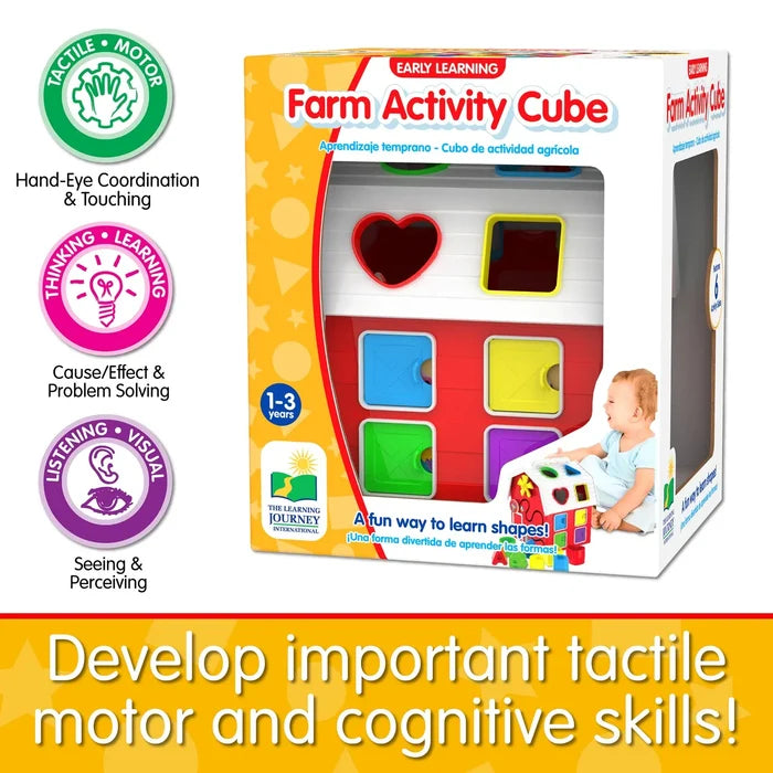 The Learning Journey Farm Activity Cube