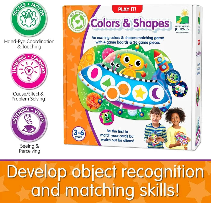 The Learning Journey Games Colors And Shape