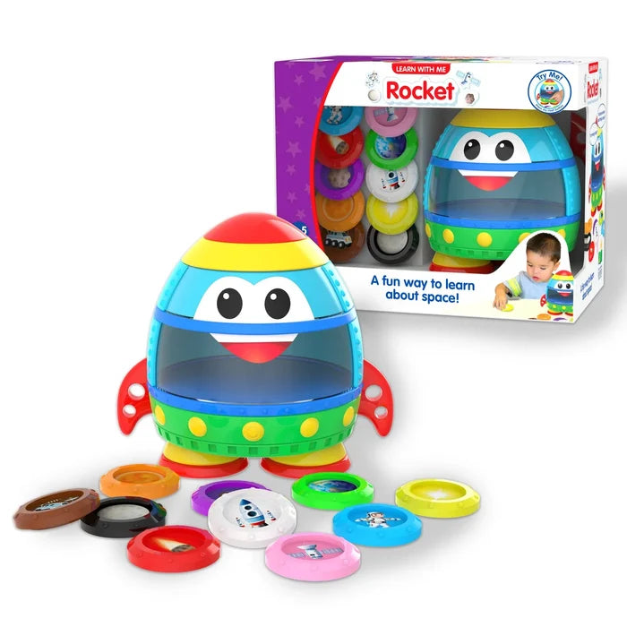 The Learning Journey Learn With Me Space Rocket