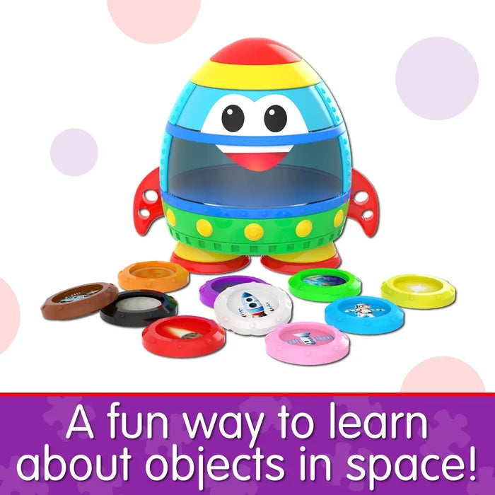 The Learning Journey Learn With Me Space Rocket