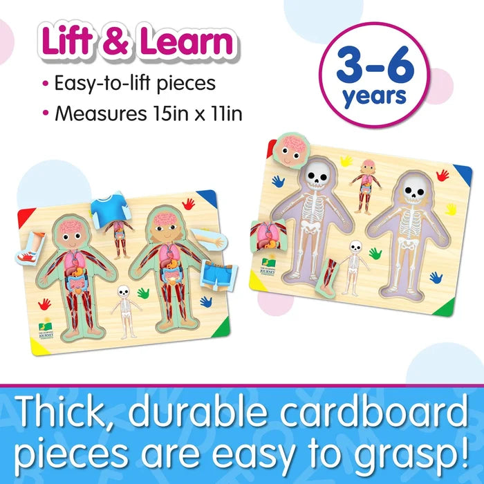The Learning Journey Lift & Learn Puzzle Inside of Me