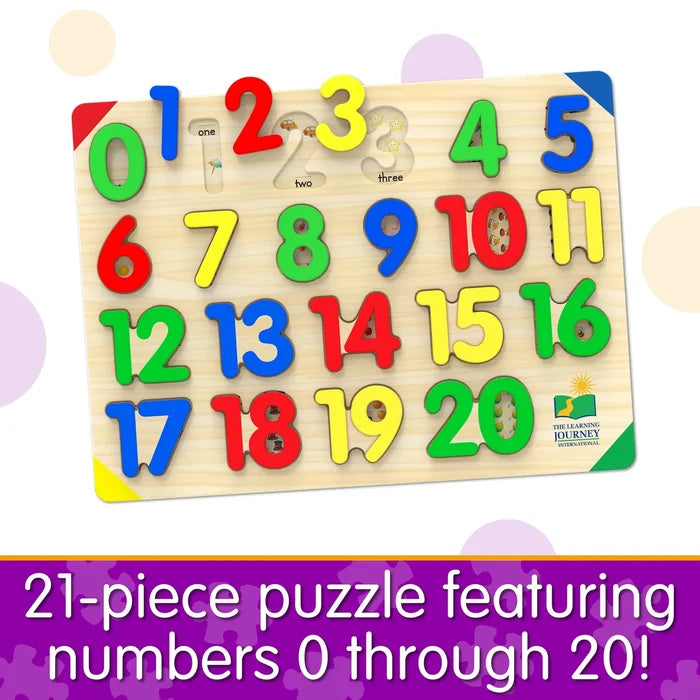 The Learning Journey Lift & Learn Puzzle Numbers