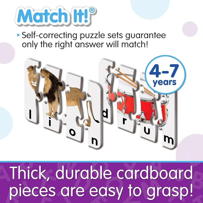 The Learning Journey Match It! Letter Words