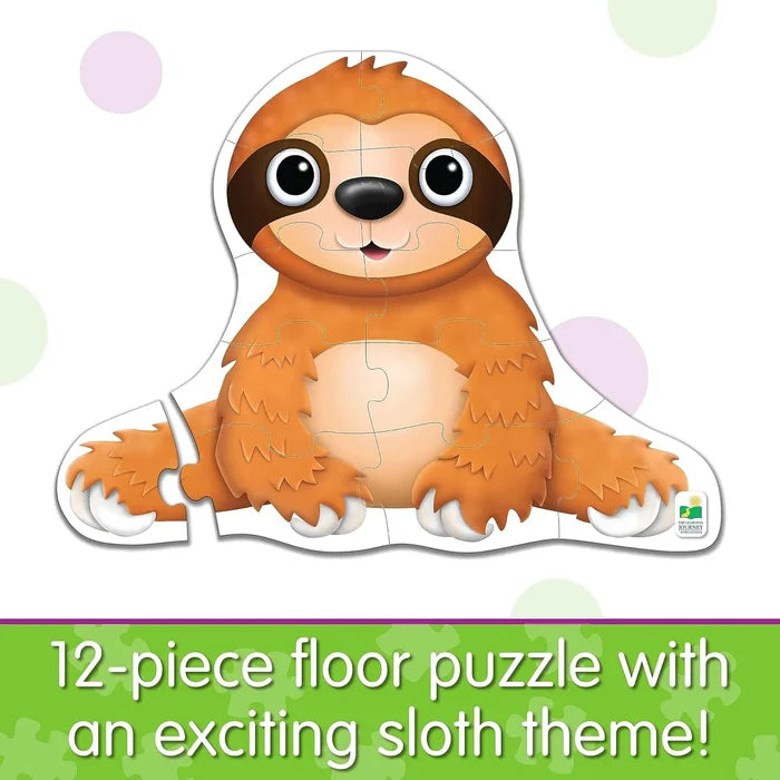 The Learning Journey My First Big Floor Puzzle (Sleepy Sloth)